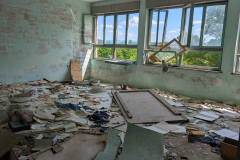 Abandoned school in Croatia