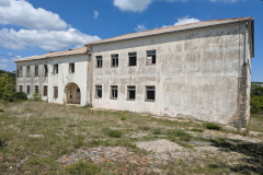 Abandoned school in Croatia Outside