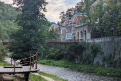 Baile Herculane Riverscape Romania