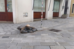 Cumil the Sewer Worker Bratislava