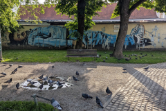 Gulliver Mural Zagreb