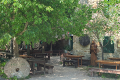 Wooden Virgin Krka Waterfall Croatia