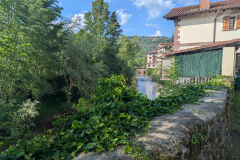 Baztán River in Elizondo