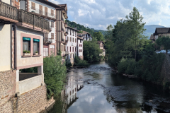 Baztán River in Elizondo