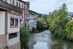 Baztán River in Elizondo