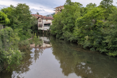 Baztán River in Elizondo