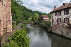 Baztán River in Elizondo