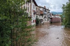 Baztán River in Elizondo