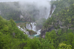 Plitvice Lakes Great Waterfall