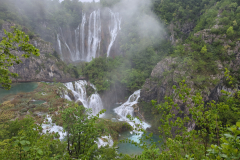 Plitvice Lakes Great Waterfall