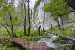 Plitvice Lakes Waterfalls Paths