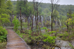 Plitvice Lakes Waterfalls Paths