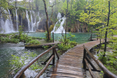Plitvice Lakes Waterfalls Paths
