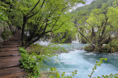 Plitvice Lakes Waterfalls Paths