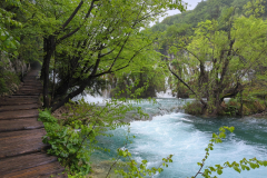 Plitvice Lakes Waterfalls Paths