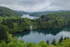 Plitvice Lakes Waterfalls Large View