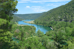 Krka Roski Waterfall Large View