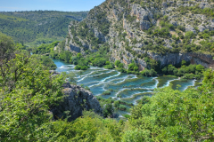 Krka Roski Waterfall The River
