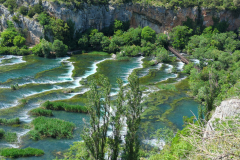 Krka Roski Waterfall The River