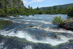 Krka Roski Waterfall The River
