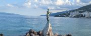 Maiden Girl Seagull Opatija