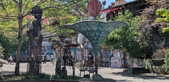 Metelkova Street Art in Ljubljana