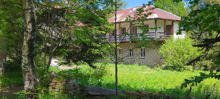 Sofia abandoned hotel in the woods